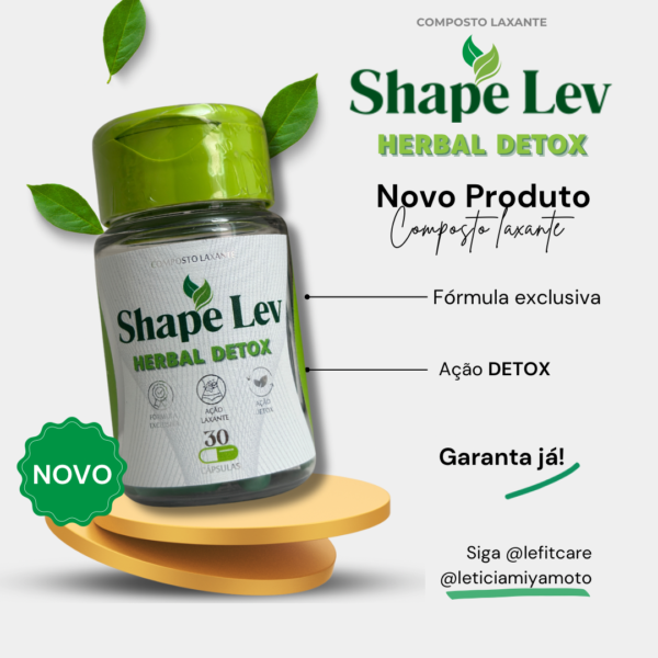 Shape Lev Herbal DETOX (30 cápsulas)